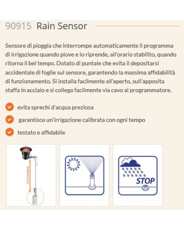 SENSORE PIOGGIA           