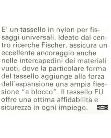 TASSELLI FU  6x35     100P