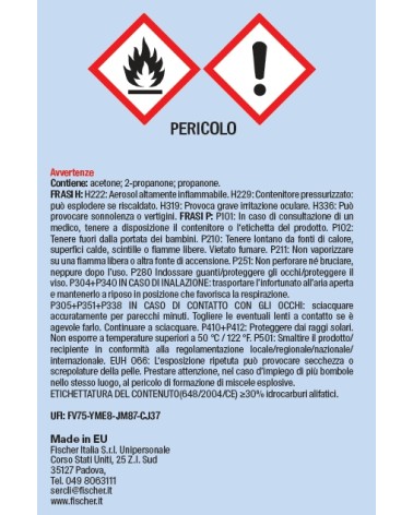 PULITORE SCHIUMA PUR 500  