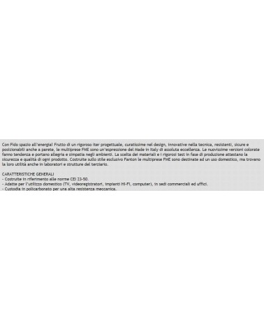 MULTIPR 6SCH+BI S/CAVO BIA