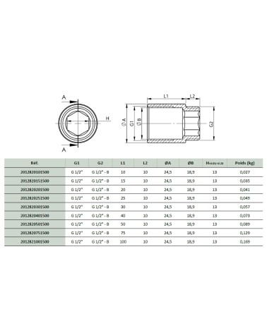 PROLUNGA OTT MF 1/2x10 TOP