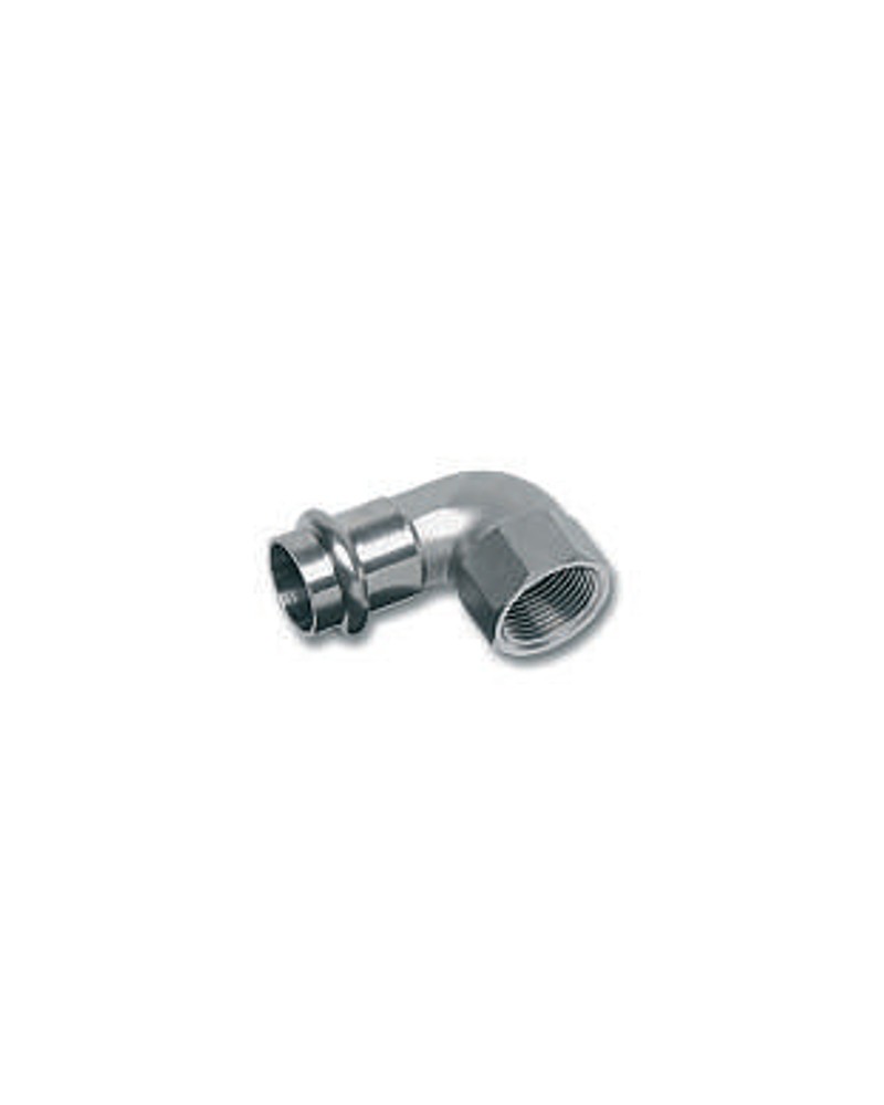 GOMITO INOX 90? FF1 x 28  