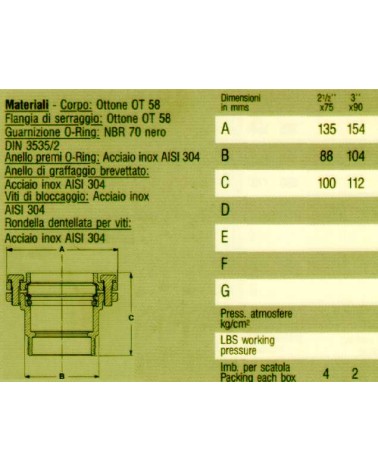 RACCORDO DIR MAS/C/FL3x90 