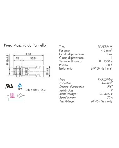 CONNETT MULTICONTACT FEMM 