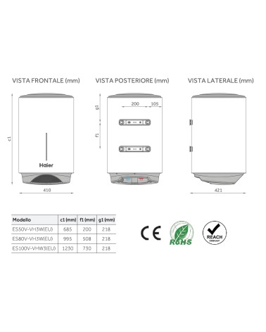 SCALD DIGIT. HAIER 50LT 5A