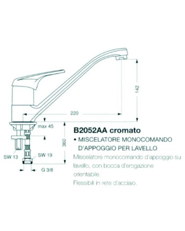 MIX BIDET  JOY CROMO      