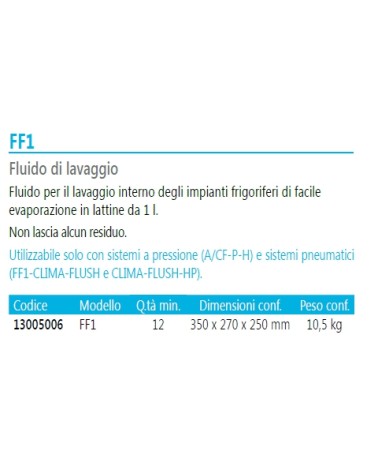 FLUIDO DI LAVAGGIO FF1 1LT