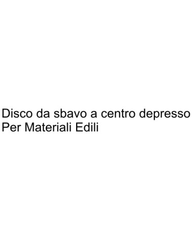 DISCO TAGLIO EDILIZ115x1.6