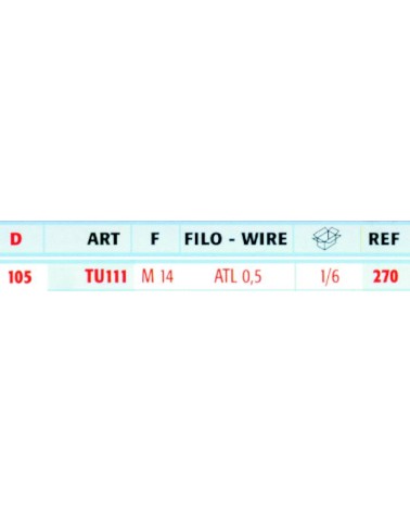 SPAZZ.TAZZA diametro 105 MAZZE RIT
