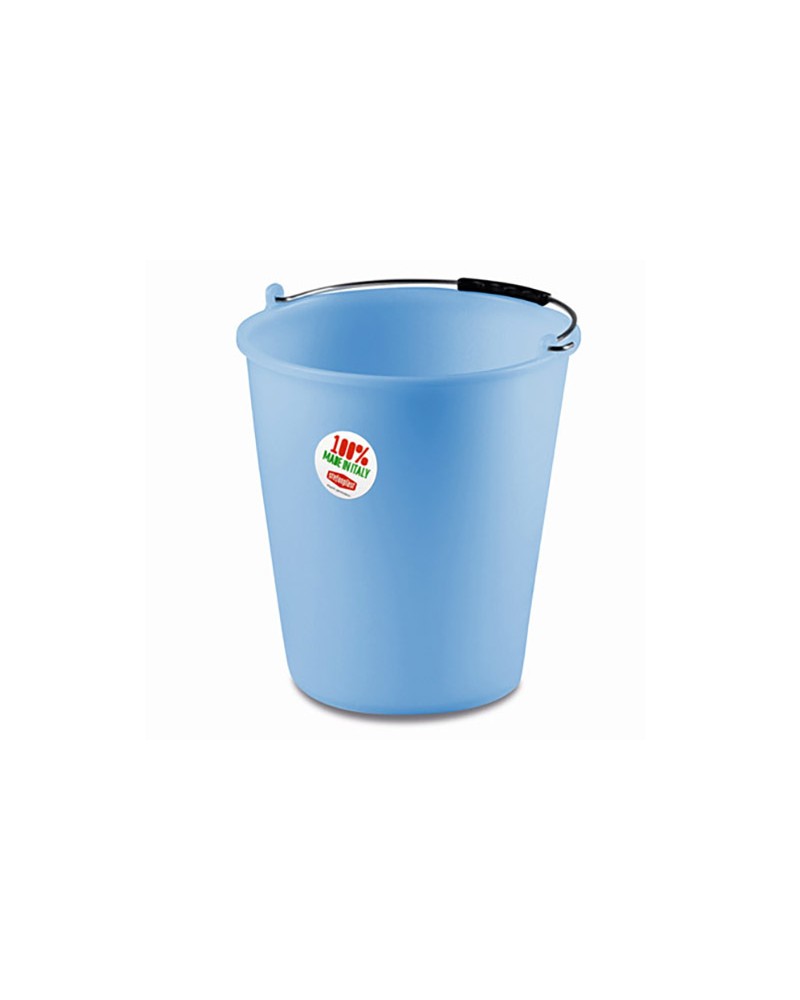 SECCHIO LITRI 9 BLU STEFANPLAST
