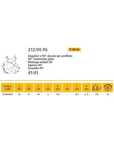 ANGOLARE 90? 56x41x40mm   
