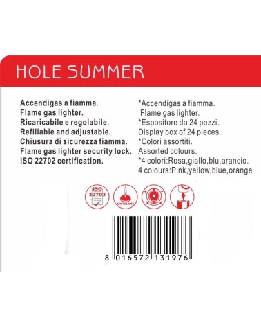 ACCENDIGAS FIAM SUMMER 24P