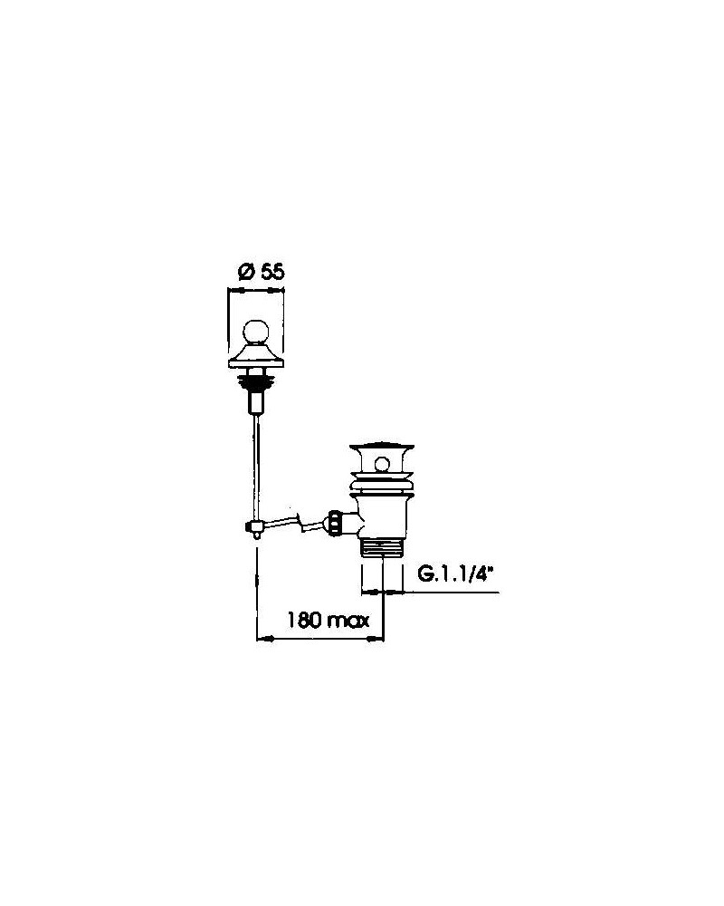 SCARICO AUTOM BIDET  1.1/4