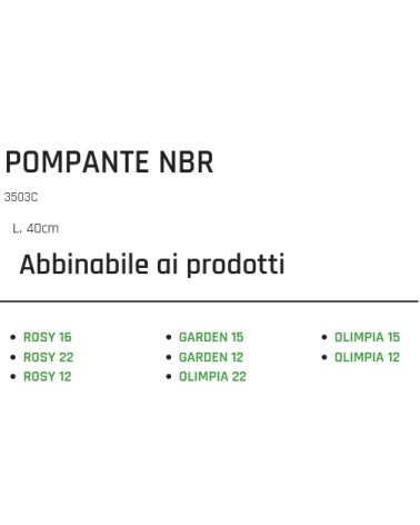 POMPANTE PLASTICA ROSY NEW