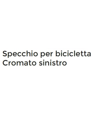 SPECCHIETTO BICICLETTA SX 
