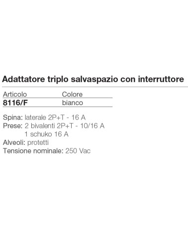 ADATT TRIPLO SALVASPAZ C/I