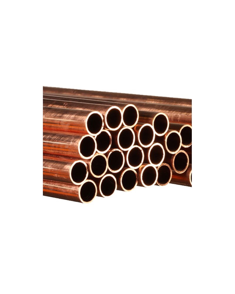TUBO RAME VERGHE diametro 20X1 5MT
