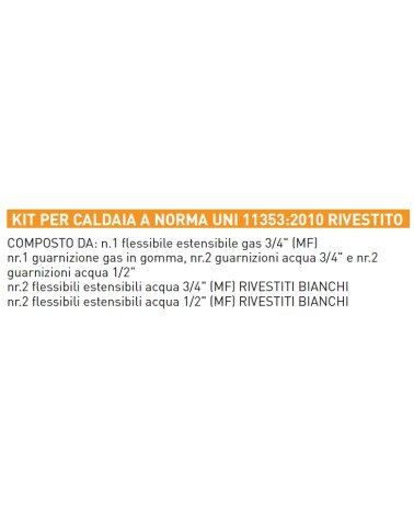 KIT FLES CALD 4xACQ+1xGASR