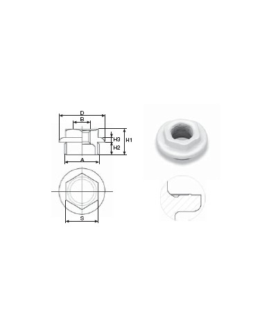 TAPPO FOR S 1x3/4     ZINC