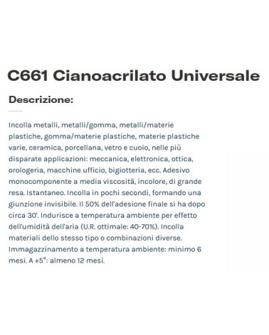 CIANOACRILATO UNIV. 20ML  