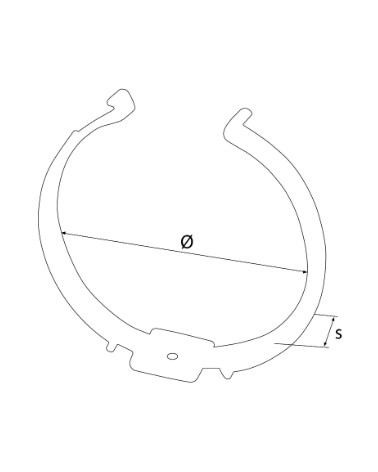 COLLARE C/TASS 5X45 D.150 