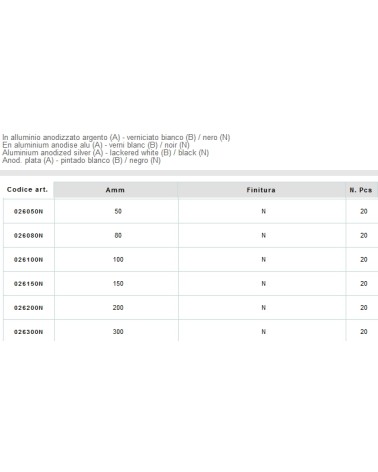 CATENACCIO STRETTO 50 NERO