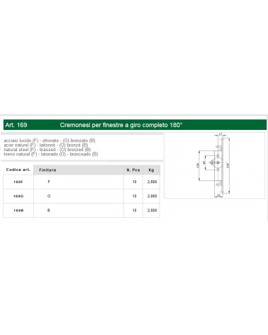 CREMONESI GIRO COMPL BRONZ