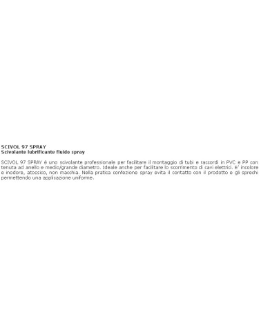 SCIVOLINA SPRAY 400ML     