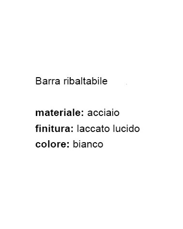 BARRA RIBALTABILE BIA 70CM