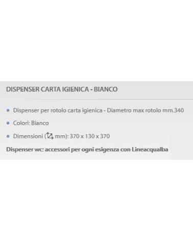PORTAROTOLO IGIEN MAX diametro 340