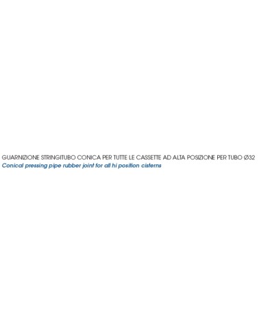 GUARN CONIC VAL SCARIC diametro 32