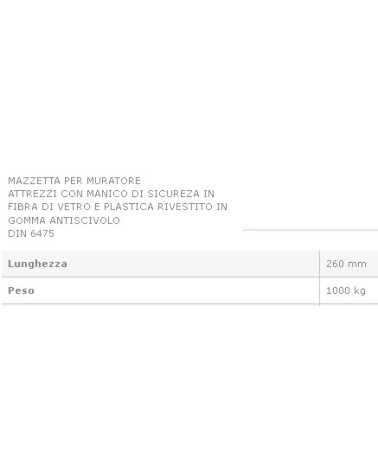 MAZZETTA MAN/FIBRA 1000 GR