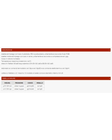 DETENTORE SQUA RAM 3/8    