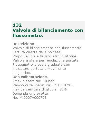 VALV BILANC C/FL 3/4 7-28L