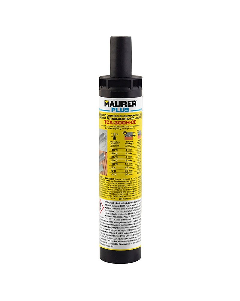 ANCORANTE CHIMICO BICOMPONENTE IBRIDO MPLUS 300ML MAURER TCA-300H-CE