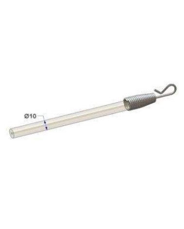 ASTA CRISTAL FRUSTA TIRATENDA TRASPARENTE H125CM