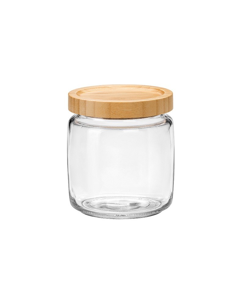 BARATTOLO GIARA IN VETRO 0,75LT BAMBOO TRASPARENTE BORMIOLI