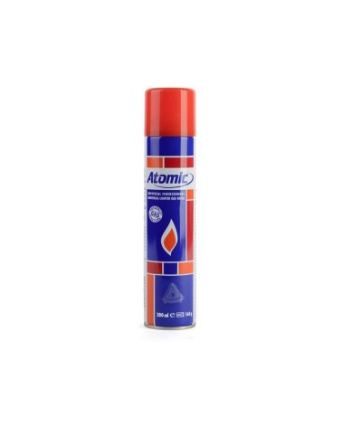 BOMBOLA RICARICA GAS BUTANO ACCENDIGAS 300ML ATOMIC
