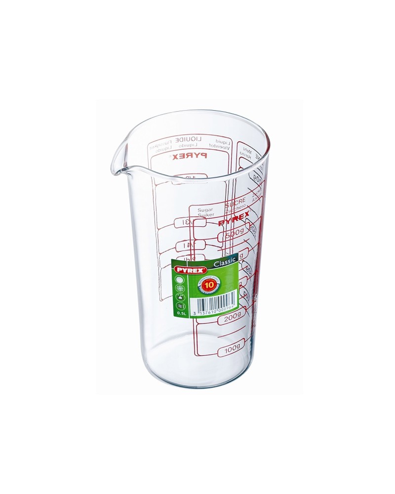 CARAFFA GRADUATA PIREX lt.0,5 ART. 888B