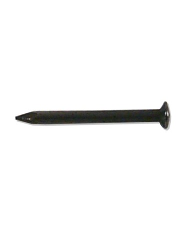 Chiodo in acciaio testa bombata, brunito 2X23MM 100PZ