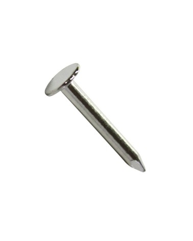 Chiodo testa piana larga 3,0X20MM GRAMMI 120 in ferro zincato.