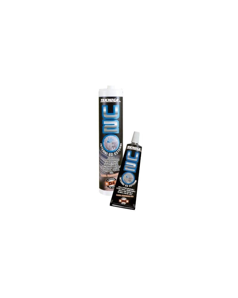 COLLA POLIURETANICA U2 TEKNICA PER INTERNI / ESTERNI VERNICIABILE, EXTRA FORTE 60ML D4