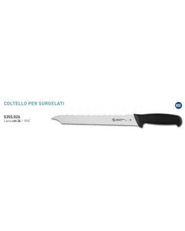 COLTELLO PER SURGELATI SUPRA CM.26 AMBROGIO SANELLI COD.5355.026