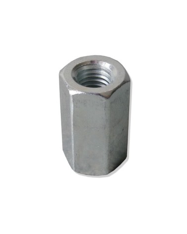 DADO ESAGONALE LUNGO ZINCATO DI GIUNZIONE M8x30MM