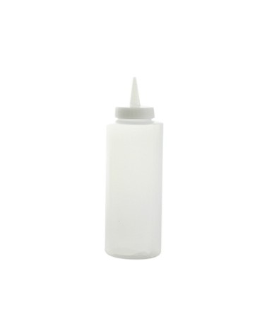DISPENSER IN PLASTICA TRASPARENTE SQUEEZE 354ML PIAZZA