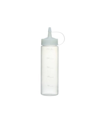FLACONE DOSATORE GRADUATO 250ML TRASPARENTE