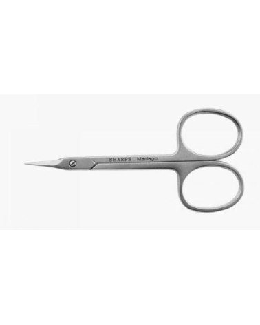 FORBICI PELLE INOX GAMBO A QUADRI PUNTA LANCIA 3,5 SHARPS CUTLERY