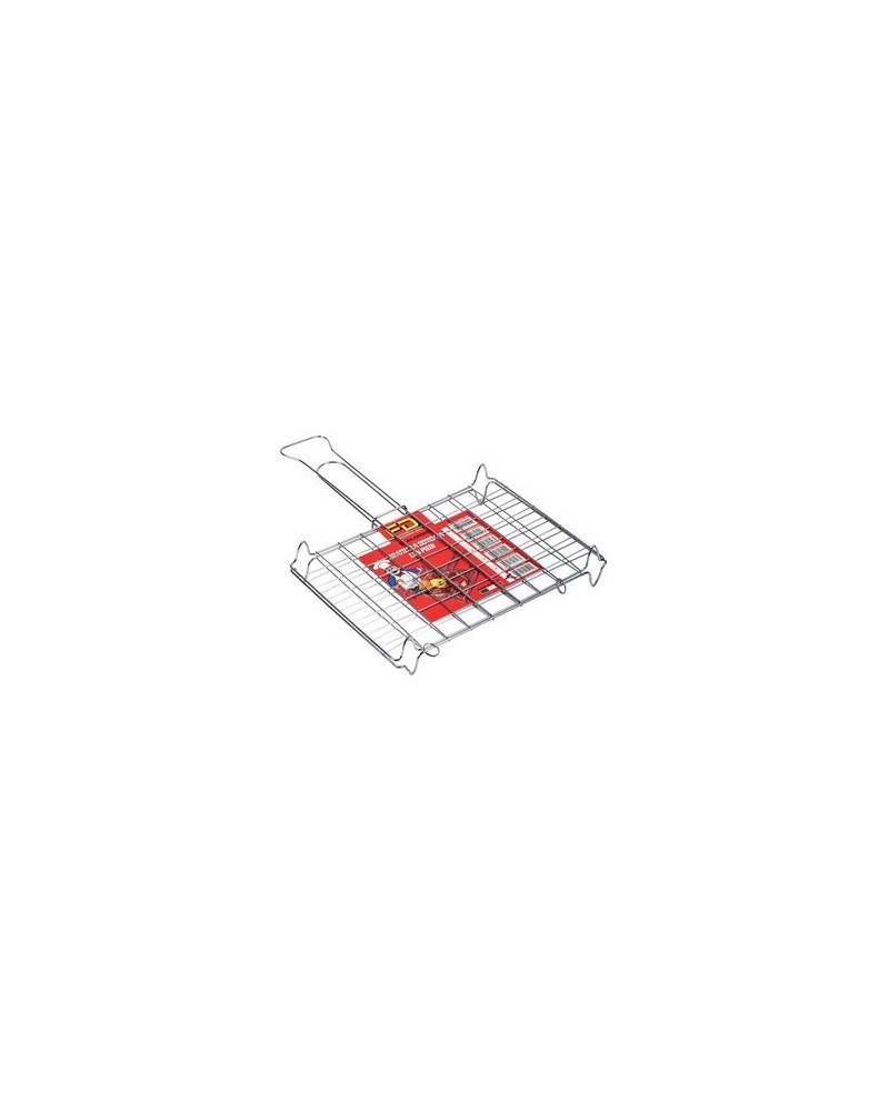 GRATICOLA DOPPIA BOMBATA CON PIEDI 25X25 CM