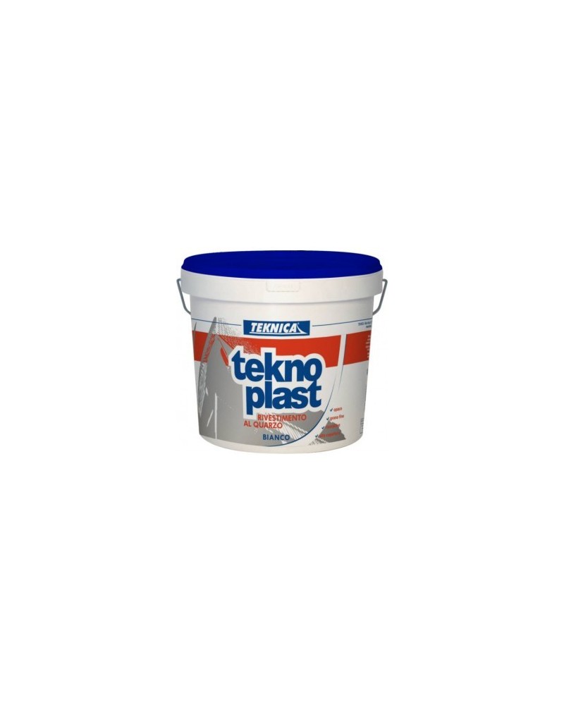 Idropittura TEKNOPLAST al quarzo 4LT BIANCO OPACO