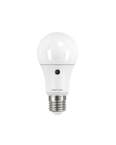 Lampada led goccia CON SENSORE CREPUSCOLARE 10w-75w colore luce: 6400k, con sensore serie sensor. Attacco E27. 230V 50/60Hz. An